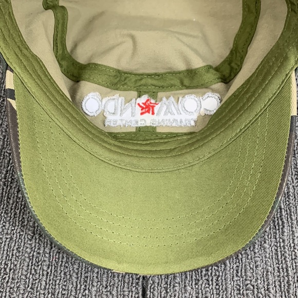 Comando Training Center Cadet Hat Mens OS Camouflage SelvaMagica Strapback Cap - Picture 11 of 14